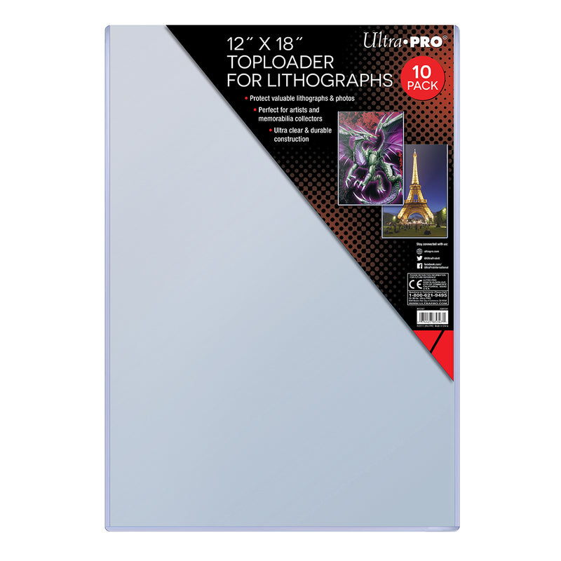 Ultra Pro: 12 x 18-Inch Top Loader