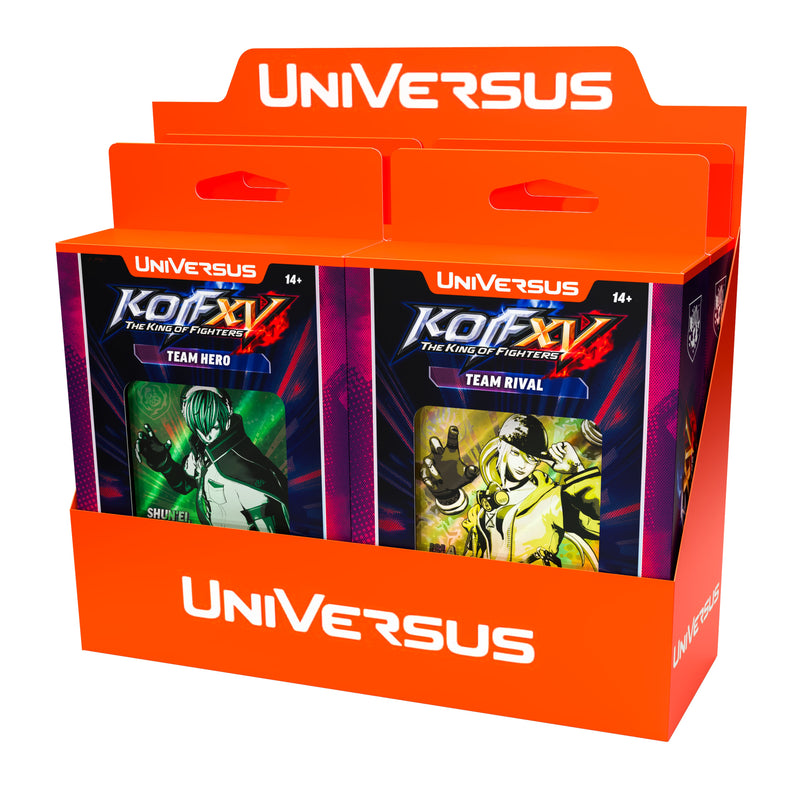 UniVersus CCG: Challenger Series - The King Of Fighters XV Display
