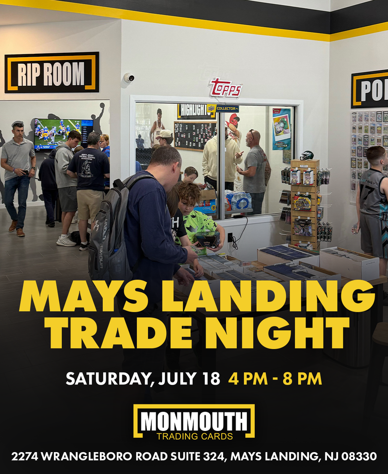 Sports Card Trade Night in New Jersey | Monmouth Cards, Mays Landing Trade Day