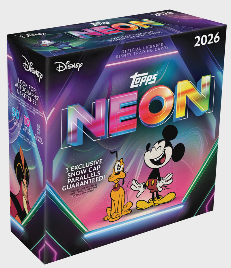 2026 Topps Disney Neon Mega Box