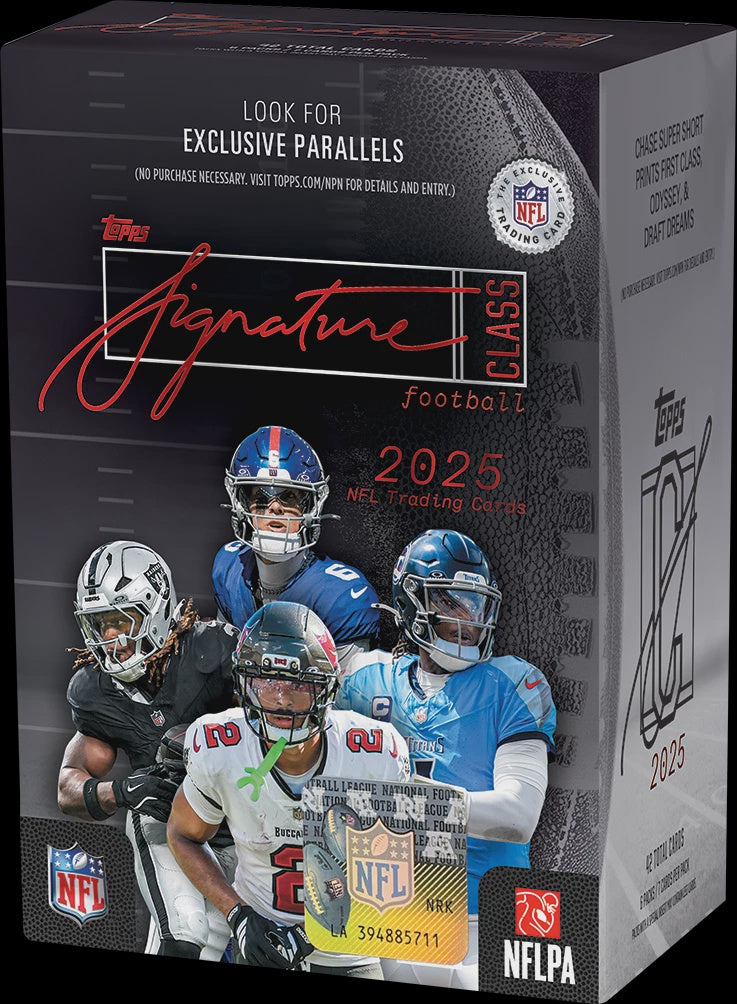 2025 Topps Signature Class Football Blaster Box
