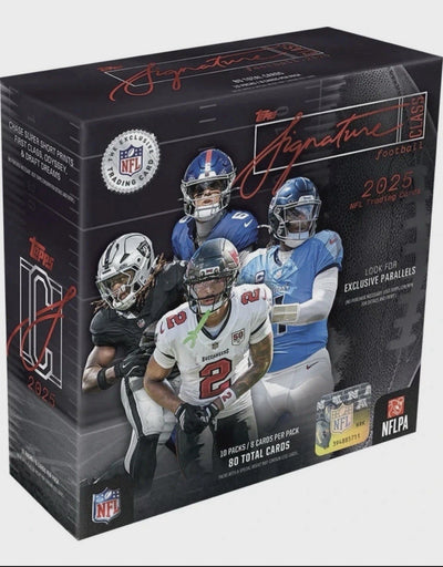2025 Topps Signature Class Football Mega Box
