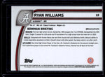 2024 Topps Bowman Chrome U Aqua Refractor Ryan Williams #53 1st Bowman /499