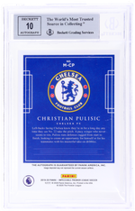 2019-20 Panini Impeccable Masterstrokes Christian Pulisic #1 /19 BGS 9 Auto