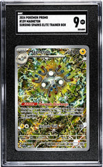 2024 Pokemon #159 Magneton Surging Sparks Elite Trainer Box SGC 9