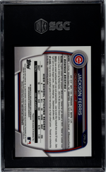 2023 Bowman Chrome Blue Refractor Jackson Ferris #CPA-JF Auto/150 SGC 10 Auto 10