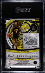 2022 Panini Spectra Asia Gold Collin Sexton #8 /10 SGC 9.5