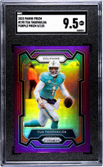 2023 Panini Prizm #190 Tua Tagovailoa Purple Prizm /125 SGC 9.5