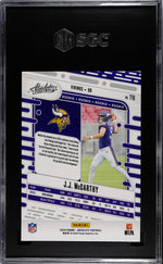 2024 Panini Absolute #110 Jj Mccarthy Retail SGC 7