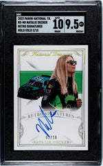 2022 National Treasures #RS-ND Natalie Decker Retro Signatures /10 SGC 9.5
