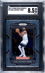 2022-23 Panini Prizm Monopoly #52 Karl-Anthony Towns SGC 8.5