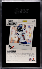 2024 Donruss #1 Cj Stroud Best Of Instant SGC 9