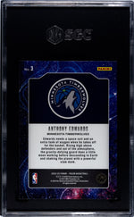 2024-25 Panini Prizm #3 Anthony Edwards Deep Space SGC 9.5