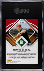 2024 Panini Prospect Edition Travis Sykora #23 SGC 9.5