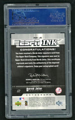 2005 Upper Deck Espn Espn Ink Derek Jeter #INKJE PSA 10