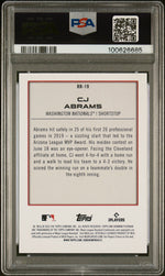 2022 Bowman Platinum Renowned Rookies Purple CJ Abrams #RR19 /250 PSA 10 100626685