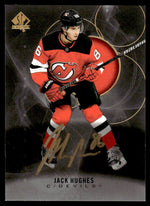 2020 Upper Deck SP Authentic 41 Jack Hughes Devils Auto