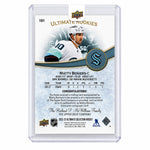2022 Upper Deck Ultimate Rookies Matty Beniers Auto /99 #191