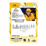 2023-24 O-Pee-Chee Platinum Luke Evangelista #235 Seismic Gold /50 Rookie RC
