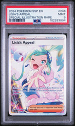 2024 Pokémon SSP Trainer Lisia's Appeal Special Illustration Rare #246 PSA 9