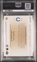 2004 Ultimate Collection Game Jersey Super Patch Peyton Manning #USPPM /15 PSA 6