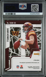 2022 Panini Mosaic Sam Howell #RAMSH RC Auto PSA 10