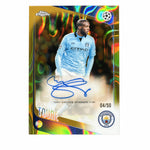 2025 Topps Chrome UCC Yaya Toure  Legends Gold Lava Refractor Auto /50