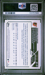 2023 Topps Chrome #ACSF Shintaro Fujinami Orange Wave Refractor /25 PSA 9
