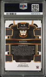 2024 Panini Select WWE Zebra Batista #29 PSA 9