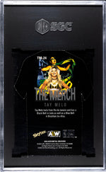 2022 Skybox Metal Universe Aew #TM-24 Tay Melo The Merch SGC 8.5