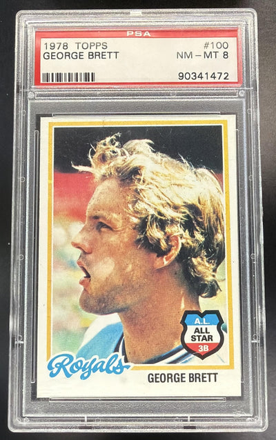 1978 Topps George Brett #100 PSA 8