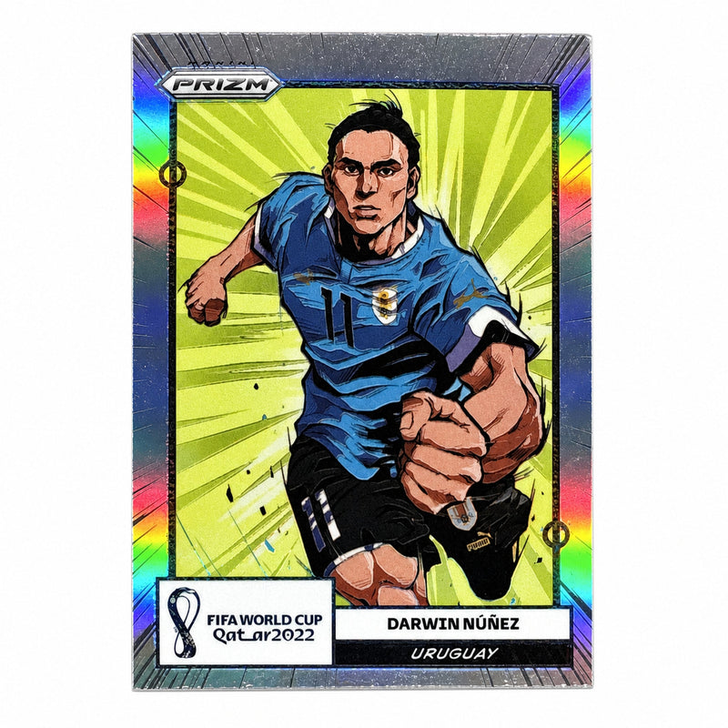 2022 Panini Prizm World Cup #24 Darwin Nunez Manga Uruguay SSP