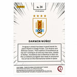 2022 Panini Prizm World Cup #24 Darwin Nunez Manga Uruguay SSP