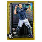 2025 Topps Chrome #139 Ben Rice Rookie RC Image Variation Gold LogoFractor /50