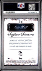 2024 Topps Chrome Sapphire Sapphire Selections Update-Red Jackson Merrill #SS22 PSA 10