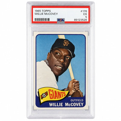 1965 Topps Willie Mccovey #176 PSA 5