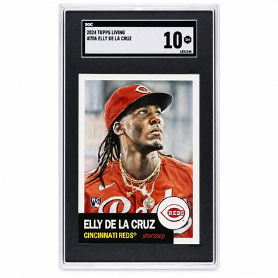 2024 Topps Living #706 Elly De La Cruz Rookie RC SGC 10