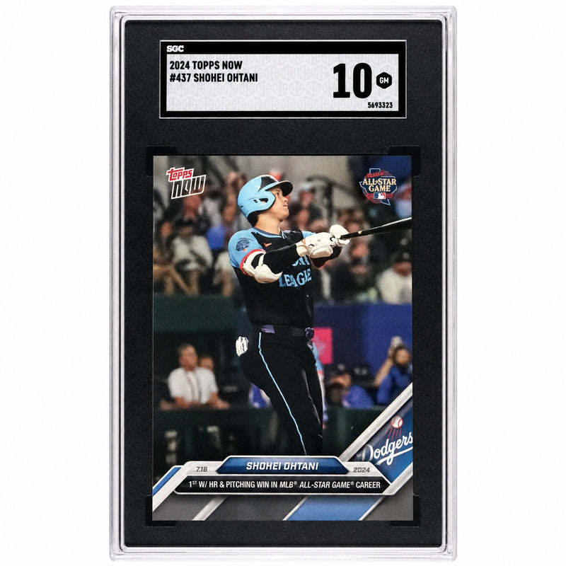 2024 Topps Now #437 Shohei Ohtani SGC 10