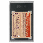 2022 Topps X Naturel #A-7 Eddie Mathews Seafoam Foil Encased Art /75 SGC 9.5