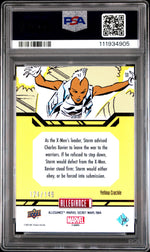 2024 Allegiance #50 Storm Secret Wars 1984 /149 PSA 9
