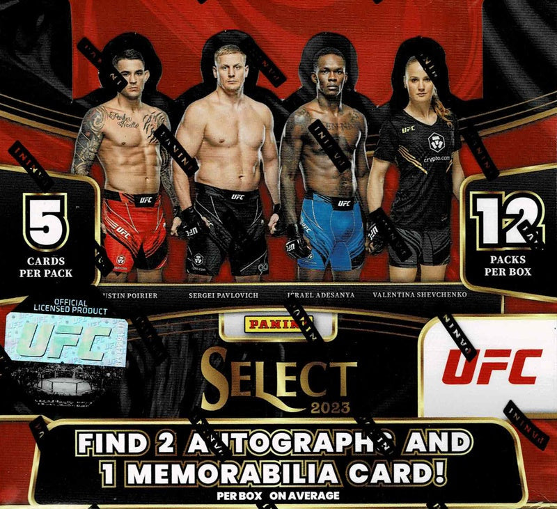 2023 Panini Select UFC Hobby Box