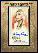 2020 Topps Allen & Ginter Kelsey Cook The World's Champions Auto