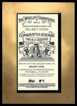 2020 Topps Allen & Ginter Kelsey Cook The World's Champions Auto