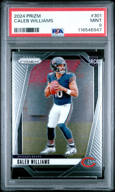 2024 Panini Prizm Caleb Williams #301 PSA 9