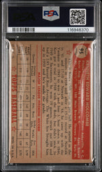 1952 Topps Ken Holcombe #95 PSA 3.5