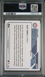 2023 Topps Update Vintage Stock Josh Jung #US308 /99 PSA 10