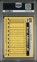 2025 Topps 1990 Topps Baseball Orange Crackle Foilboard Jose Altuve #T909 25/25 PSA 9