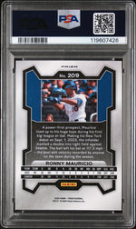 2024 Panini Prizm White Sparkle Ronny Mauricio #209 PSA 10