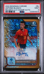 2022 Bowman Chrome Gold Antonio Blanco #CA-BL Auto /50 PSA 9