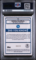 2021 Merlin Chrome #73 Kalidou Koulibaly /225 PSA 10